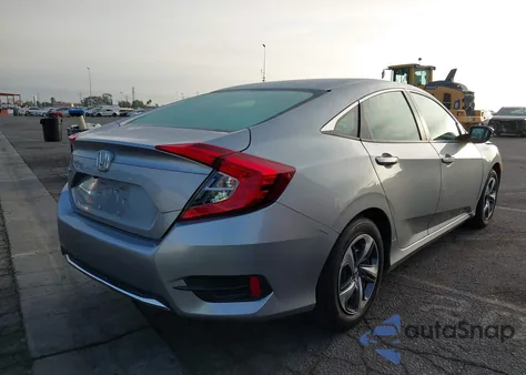 2020 Honda Civic Ex из США, поврежденный, VIN 2HGFC2F63LH536581